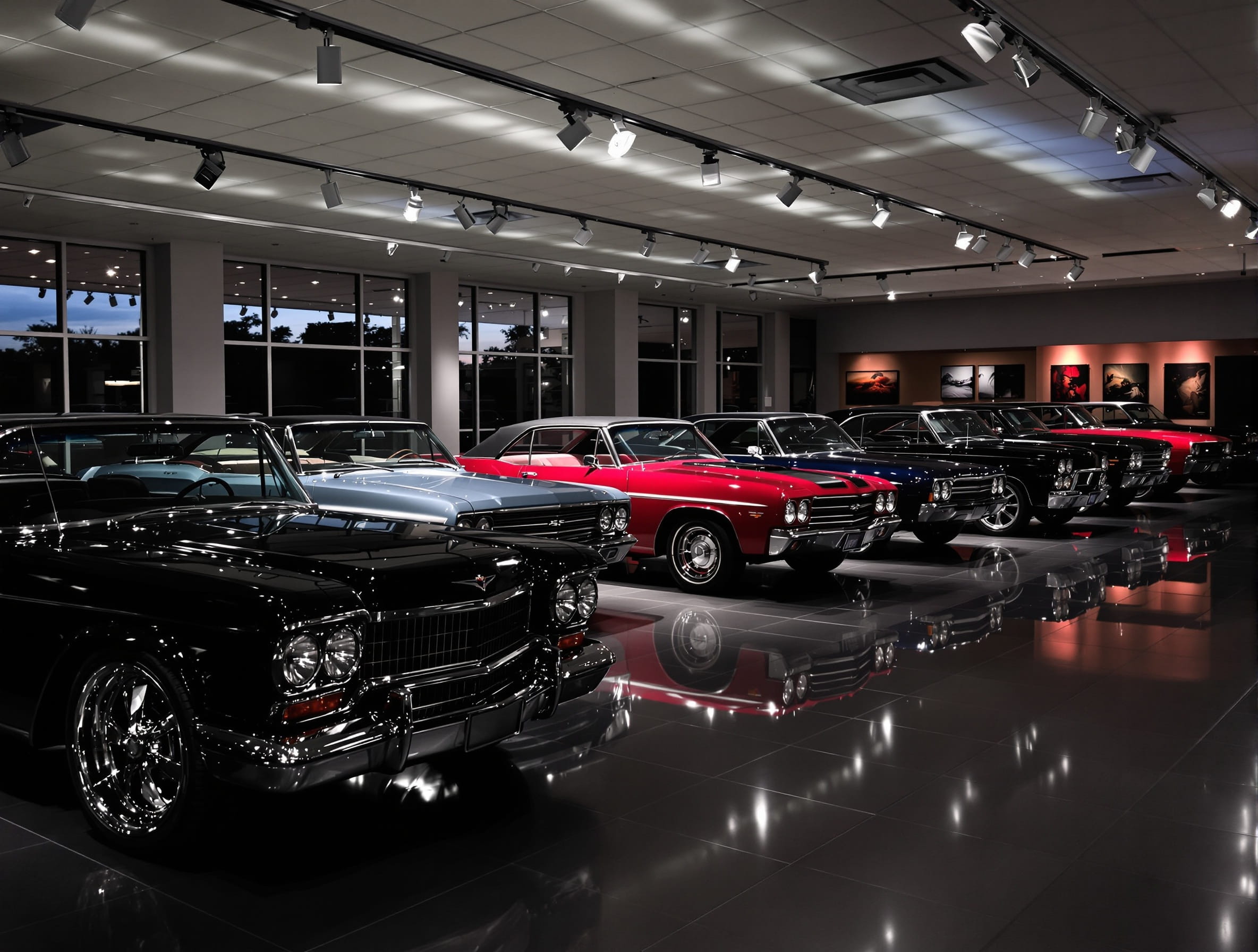 Dream Cars showroom interior
